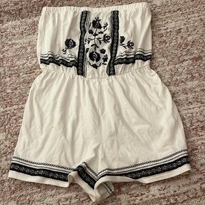 White Romper